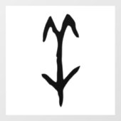 Prachtige Chinese Zodiac-Goat-#001- Raamsticker (Vel)