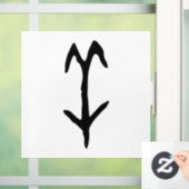 Prachtige Chinese Zodiac-Goat-#001- Raamsticker (Huis)