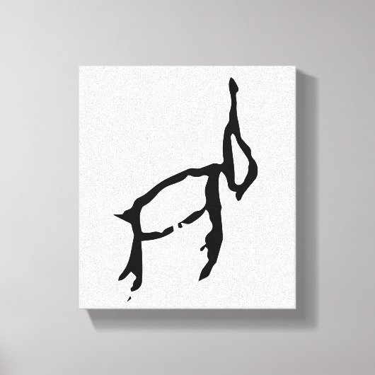 Prachtige Chinese Zodiac-Konijn-#001- Canvas Afdruk (Voorkant)