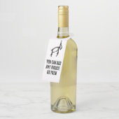 Prachtige Chinese Zodiac-Konijn-#001- Flessenhanger (Schuin)