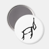 Prachtige Chinese Zodiac-Konijn-#001- Magneet (Voorkant / Achterkant)