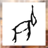 Prachtige Chinese Zodiac-Konijn-#001- Raamsticker (Vel 2)