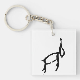 Prachtige Chinese Zodiac-Konijn-#001- Sleutelhanger