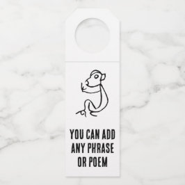 Prachtige Chinese Zodiac-Monkey#001- Flessenhanger