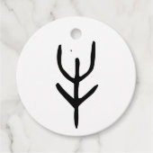 Prachtige Chinese Zodiac-Ox-#001- Bedankjes Labels (Voorkant)