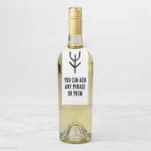 Prachtige Chinese Zodiac-Ox-#001- Flessenhanger (Op fles)