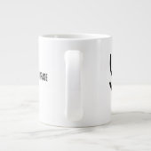 Prachtige Chinese Zodiac-Ox#001- Grote Koffiekop (Achterkant)