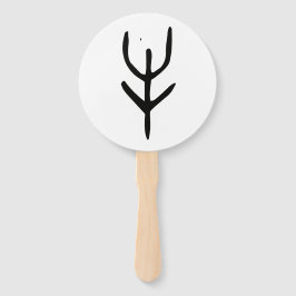 Prachtige Chinese Zodiac-Ox-#001- Handwaaier