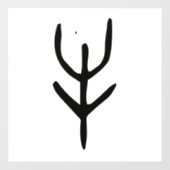 Prachtige Chinese Zodiac-Ox-#001- Raamsticker (Vel)