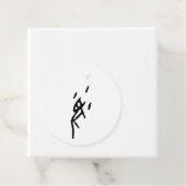 Prachtige Chinese Zodiac-Rat-#001- Bedankjes Labels (In situ)