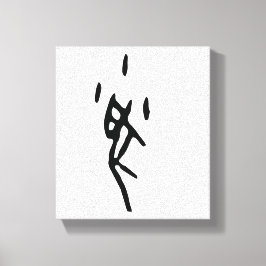 Prachtige Chinese Zodiac-Rat-#001- Canvas Afdruk