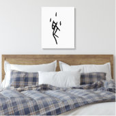 Prachtige Chinese Zodiac-Rat-#001- Canvas Afdruk (Insitu (Slaapkamer))