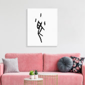 Prachtige Chinese Zodiac-Rat-#001- Canvas Afdruk (Insitu (Woonkamer))