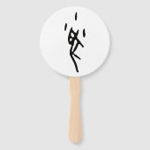 Prachtige Chinese Zodiac-Rat-#001- Handwaaier (Voorkant)