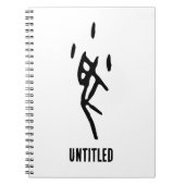 Prachtige Chinese Zodiac-Rat-#001- Notitieboek (Voorkant)