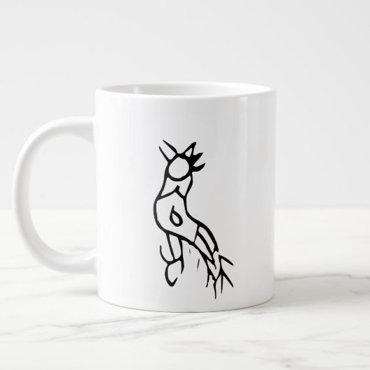 Prachtige Chinese Zodiac-Rooster-#001- Grote Koffiekop (Links)