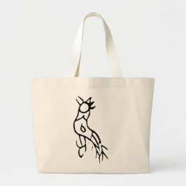 Prachtige Chinese Zodiac-Rooster#001- Grote Tote Bag
