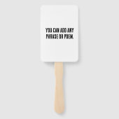 Prachtige Chinese Zodiac-Rooster#001- Handwaaier (Achterkant)