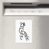 Prachtige Chinese Zodiac-Rooster#001- Magneet (Insitu (Vaatwasser))