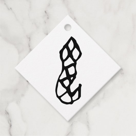 Prachtige Chinese Zodiac-Snake#001- Bedankjes Labels (Voorkant)