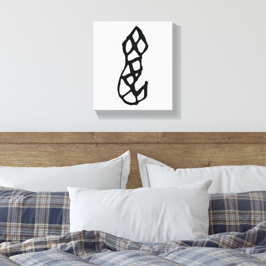 Prachtige Chinese Zodiac-Snake-#001- Canvas Afdruk (Insitu (Slaapkamer))