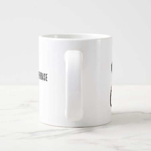 Prachtige Chinese Zodiac-Snake-#001- Grote Koffiekop (Achterkant)