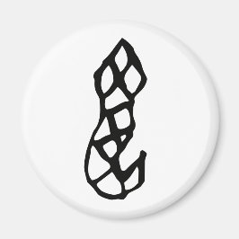 Prachtige Chinese Zodiac-Snake#001- Magneet