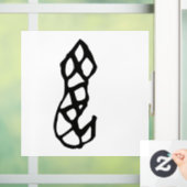 Prachtige Chinese Zodiac-Snake-#001- Raamsticker (Huis)