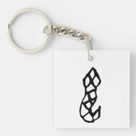 Prachtige Chinese Zodiac-Snake-#001- Sleutelhanger