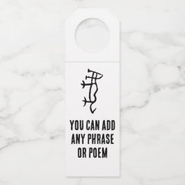 Prachtige Chinese Zodiac-Tiger-#001- Flessenhanger