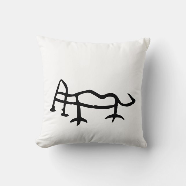 Prachtige Chinese Zodiac-Tiger-#001- Kussen (Voorkant)