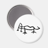 Prachtige Chinese Zodiac-Tiger-#001- Magneet (Voorkant / Achterkant)