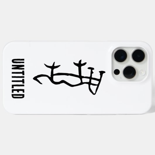 Prachtige Chinese Zodiac-Tiger Case-Mate iPhone Case (Achterkant (horizontaal))