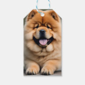 Prachtige Chow Chow Cadeaulabel (Voorkant)