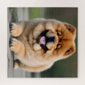 Prachtige Chow Chow Legpuzzel (Horizontaal)