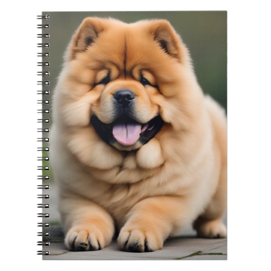 Prachtige Chow Chow Notitieboek (Voorkant)