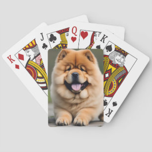 Prachtige Chow Chow Pokerkaarten