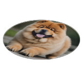 Prachtige Chow Chow Snijplank (Hoek)