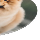 Prachtige Chow Chow Snijplank (Hoek)