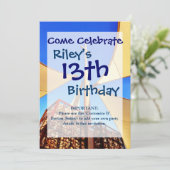 Prachtige Christelijke Kerk Cross Blue Sky Kaart (Staand voorkant)