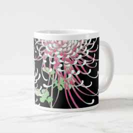 Prachtige Chrysanthemum Fine Japanse Floral Grote Koffiekop
