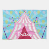 Prachtige circustent theedoek (Horizontaal)