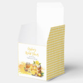 Prachtige citertaart-gemberthee bruidsdouche bedankdoosjes (Geopend)