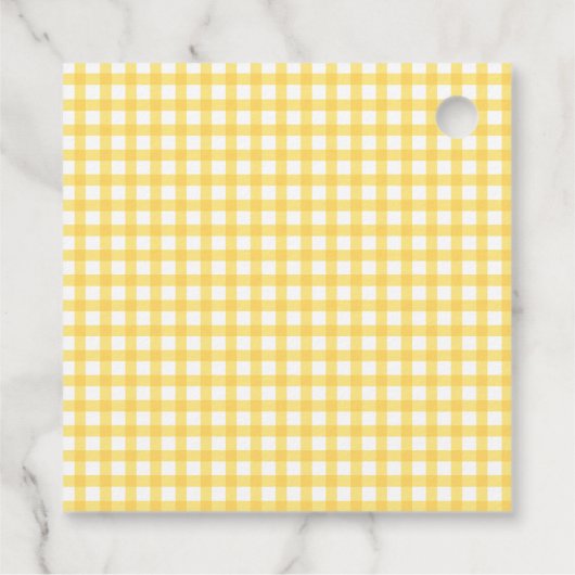 Prachtige citroencake gemberthee bruidsfeestje bedankjes labels (Achterkant)