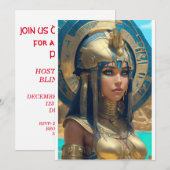 Prachtige Cleopatra Kaart (Voorkant / Achterkant)