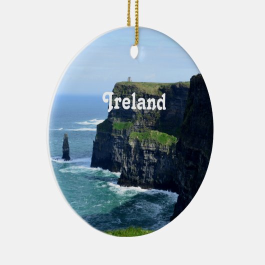 Prachtige Cliffs of Moher Keramisch Ornament (Rechts)
