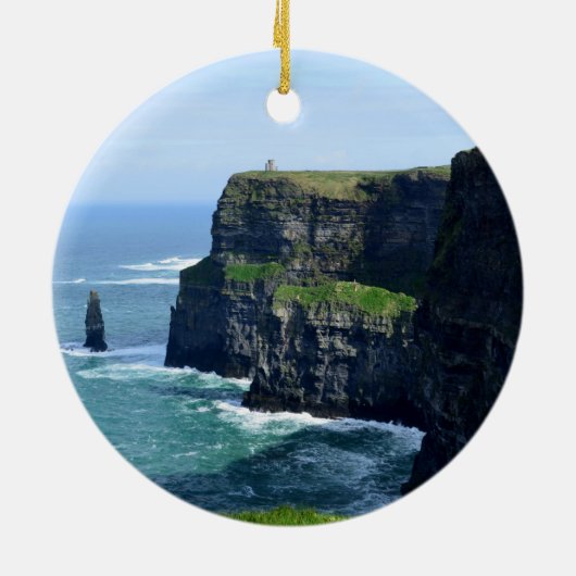 Prachtige Cliffs of Moher Keramisch Ornament (Achterkant)
