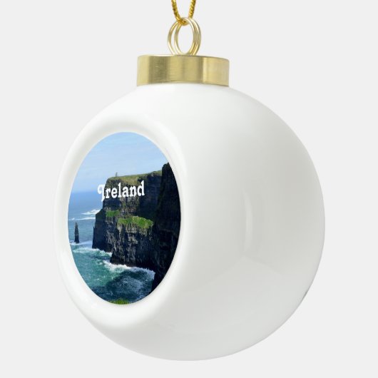 Prachtige Cliffs of Moher Keramische Bal Ornament (Rechts)