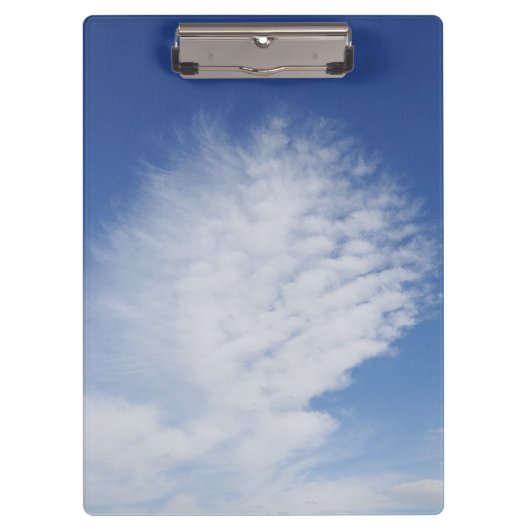 Prachtige cloud-notitieboek klembord (Voorkant)