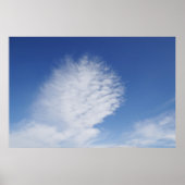 Prachtige cloud poster (Voorkant)